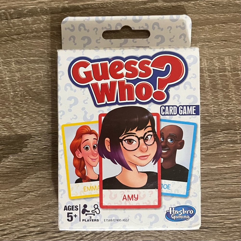 Hasbro Gaming Guess Who? Card Game